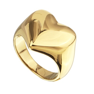 Кольцо Сердцеедка (покрытие золото), Есть комплект