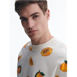 Bedrucktes Sweatshirt