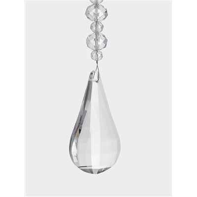 Игрушка елочная, 21 см, стекло, Бусы с каплей, Event