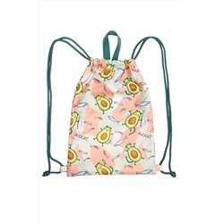 Мешок для обуви Авокоты персиковые