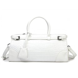 Сумка Lanotti CROCO LINE 8346/белый