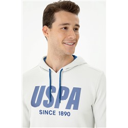 Erkek Taş Kapüşonlu Sweatshirt