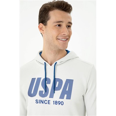 Erkek Taş Kapüşonlu Sweatshirt