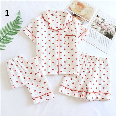 Милая пижамка для девочек. В комплекте шорты и штаны