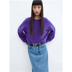 Mang*o 💜 женский свитер свободного кроя, экспорт