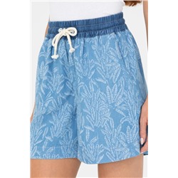 Kadın Açık Mavi Jean Şort