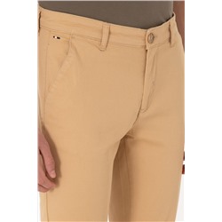 Erkek Camel Kanvas Pantolon
