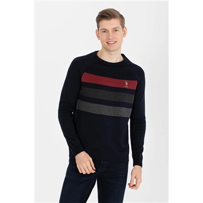 Erkek Lacivert Kazak