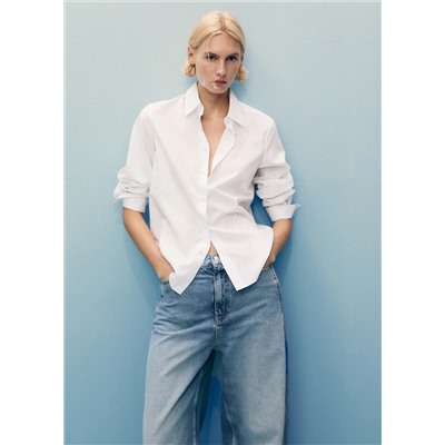 Jeans balloon tiro alto