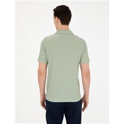 Yeşil Slim Fit Tişört