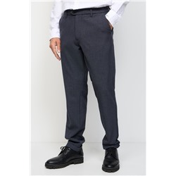 Pantalón recto Gris
