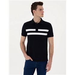 Lacivert Slim Fit Tişört
