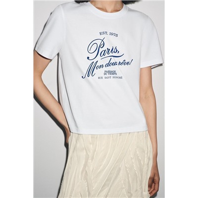 SLOGAN T-SHIRT
