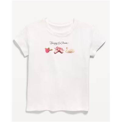 Short-Sleeve Graphic T-Shirt for Girls