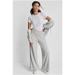 SEQUIN STRIPE WIDE LEG PANT