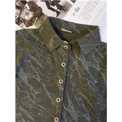 Рубашка Мягкий теплый вельветовый материал