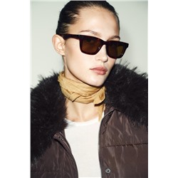 PUFFER BOMBER JACKET WITH FAUX FUR LAPEL