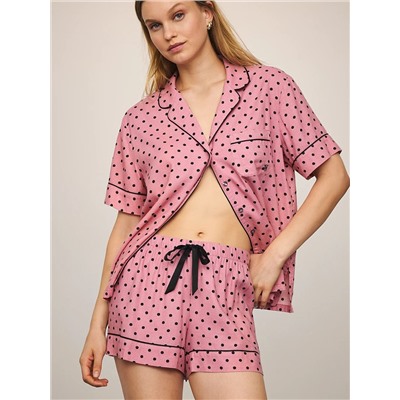 Victoria's Secret Cotton Flannel Short Pajama Set