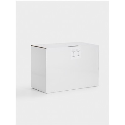 Бокал-креманка для шампанского, 450 мл, 2 шт, стекло, Melody