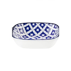 Rêve Bleu Bourges New Bone China Kare Kulplu Tabak