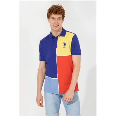 Erkek Mavi Polo Yaka Tişört