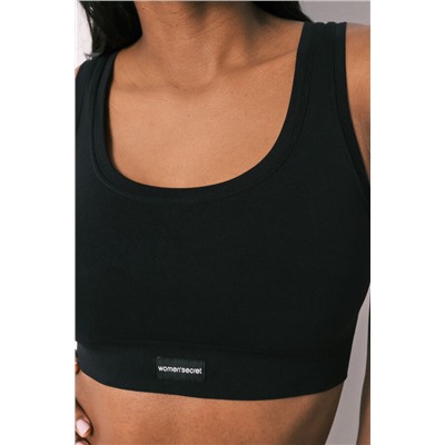 COZY Top seamless negro