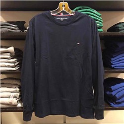 Классный лонгслив из плотного хлопка Tomm*y Hilfige*r ❌  Реплика 1:1. Ничем не отличается от оригинала