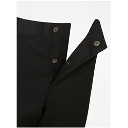 Easy On Senior Boys Black Slim Leg School Trouser 2 Pack