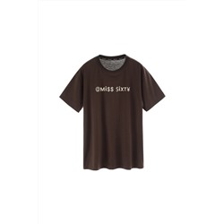 Camiseta Marrón