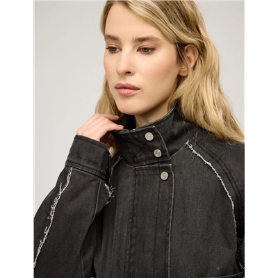 Серая Куртка "Гранж"