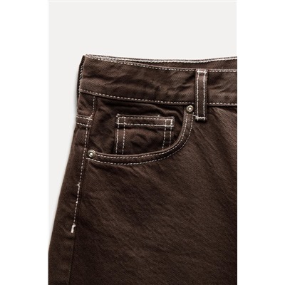ZW COLLECTION BALLOON MID-WAIST JEANS