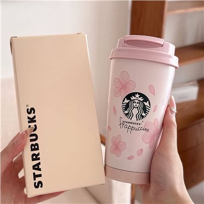 Классный весенний термостакан   Starbuck*s