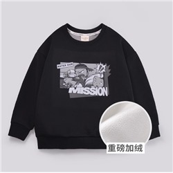 Свитшот утепленный для мальчиков. 100% хлопок. Экспорт