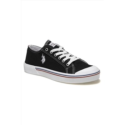 U.S. Polo Assn. Siyah - U.s. Polo Assn Penelope Keten Günlük Spor Ayakkabı USP-PENELOPE