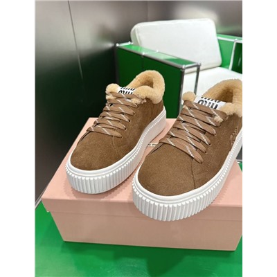 Женские теплые кроссовки на платформе  МИУ МИ*У