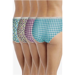 Pack 4 culottes estampados