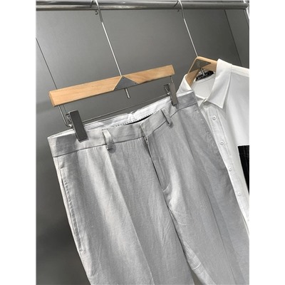 Мужские брюки из смесового французского льна, экспорт  Urba*n by Gem*o