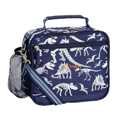 Mackenzie Blue Dino Glow-In-The-Dark Lunch Boxes