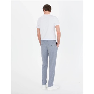 Koyu Mavi Ex. Slim Fit Kumaş Pantolon