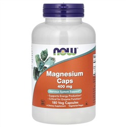 Magnezyum Caps 180 cap Now