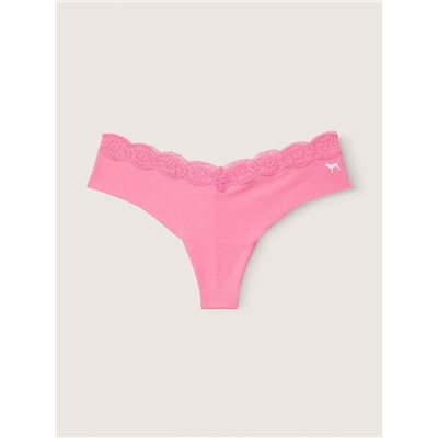 PINK NO-SHOW THONG PANTY
