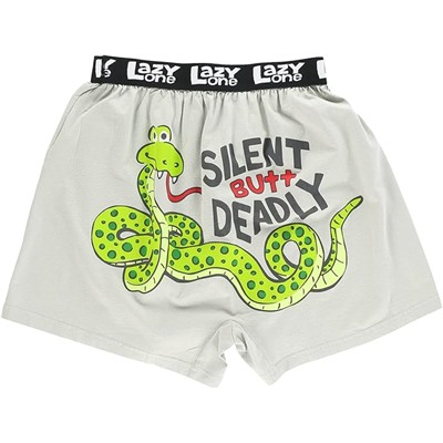 Lazy One Funny Animal Boxers, Humorous Underwear, Novelty Boxer Shorts, Gag Gifts for Men