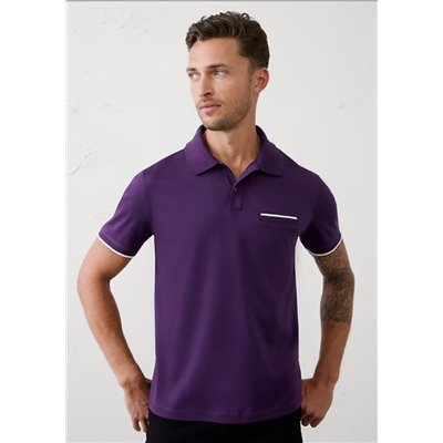 Slim Luxe Touch Pocket Polo