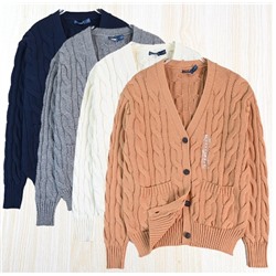 Повседневный вязаный кардиган  РАЛЬ*Ф Л