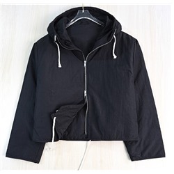 Женская ветрозащитная повседневная куртка с капюшоном