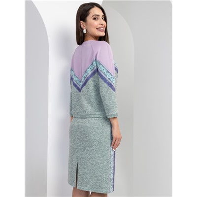 Брючный костюм, Очаровательная бизнес-леди (2 в 1, пинк)