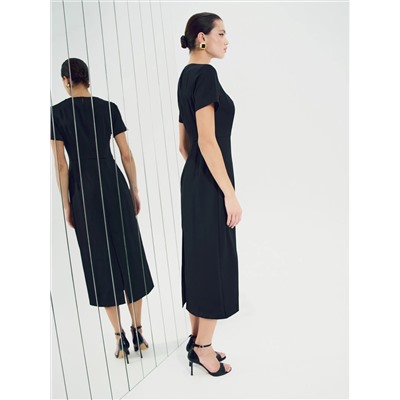 Платье приталенного силуэта, PL1686/abyss