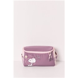 Neceser grande morado Snoopy