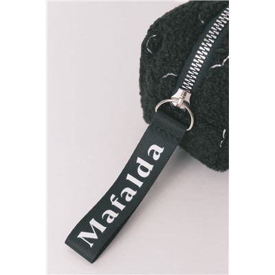 Neceser pequeño sherpa negra Mafalda