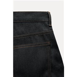 ZW COLLECTION MID-RISE DENIM BERMUDA SHORTS